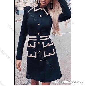 Buttoned Dress with Buttoned Ladies (uni s-m) ITALIAN FASHION IM2203948