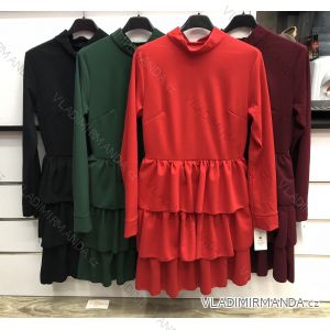 Dress with 3/4-sleeve ladies pocket (uni sl) ITALIAN Fashion IMWD20527