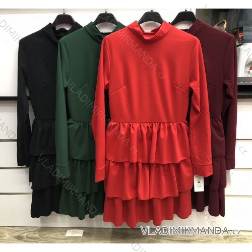 Dress with 3/4-sleeve ladies pocket (uni sl) ITALIAN Fashion IMWD20527