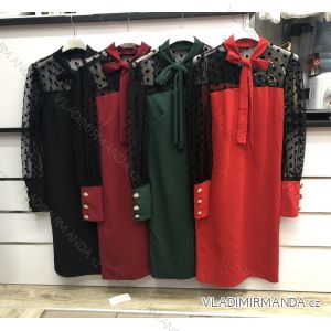 Dress with 3/4-sleeve ladies pocket (uni sl) ITALIAN Fashion IMWD20527