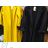 Women's long sleeve coat fleece with hood (uni sl) ITALIAN FASHION IM419888