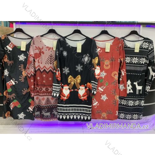 Dress with 3/4-sleeve ladies pocket (uni sl) ITALIAN Fashion IMWD20527