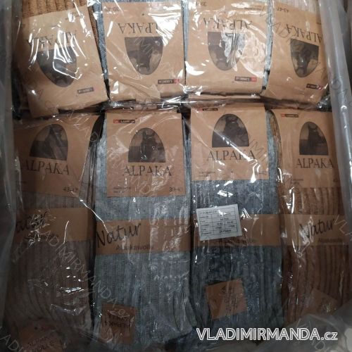Men's warm alpaca socks (43-47) LOOKEN LOK20W9180