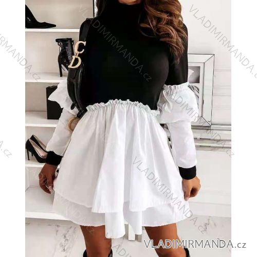 Dress with 3/4-sleeve ladies pocket (uni sl) ITALIAN Fashion IMWD20527