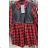 Dress with 3/4-sleeve ladies pocket (uni sl) ITALIAN Fashion IMWD20529