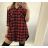 Shirt dress 3/4 sleeve women (ONE SIZE s / l) ITALIAN FASHION IM320347