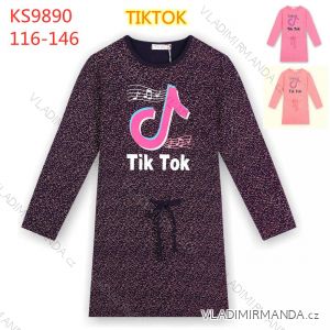 Girls' long sleeve dress (134-164) KUGO ML7231