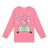 T-shirt long sleeve children's girls (98-128) Kugo WL9363