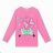 T-shirt long sleeve children's girls (98-128) Kugo WL9363