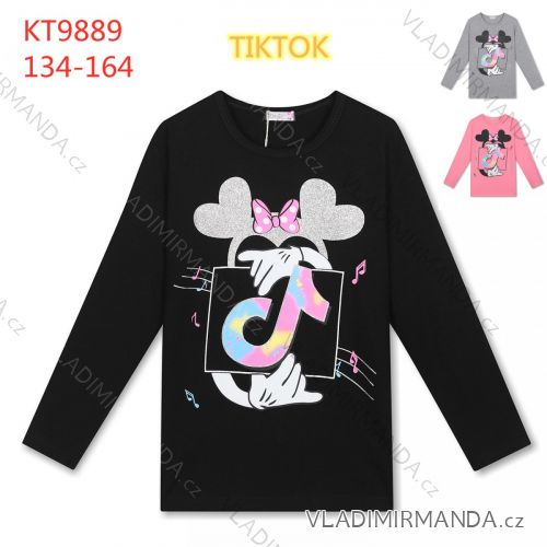Girls' long sleeve T-shirt (134-164) KUGO ML7230