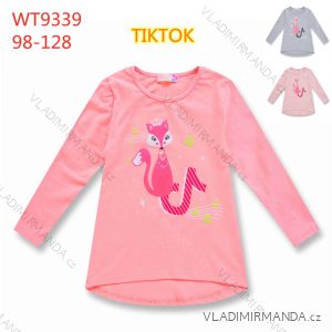 T-shirt long sleeve children's girls (98-128) Kugo WL9363