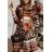 Dress with 3/4-sleeve ladies pocket (uni sl) ITALIAN Fashion IMWD20515