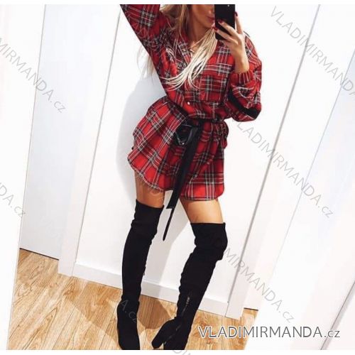 Dress with 3/4-sleeve ladies pocket (uni sl) ITALIAN Fashion IM3181746