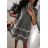 Blouse long sleeve with ruffles women (UNI S / L) ITALIAN FASHION IMK20159