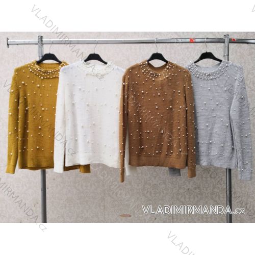 Blouse long sleeve with ruffles women (UNI S / L) ITALIAN FASHION IMK20159