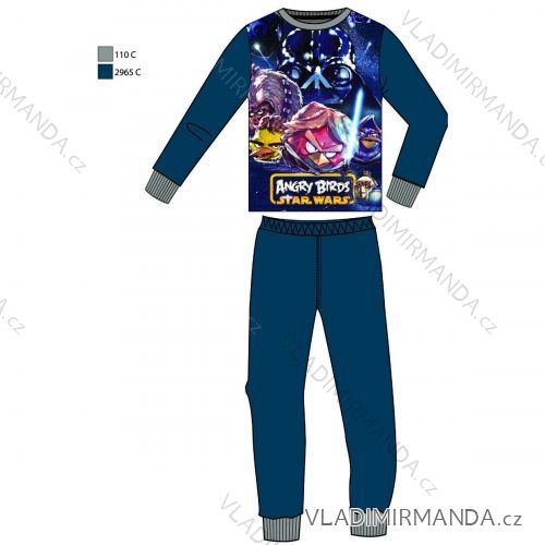 Pajamas long angry birds baby boys (2-8 years) TKL SW33501