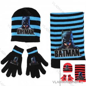 Set of scarf caps and batman gloves baby boys (52-54) TKL I13F4062
