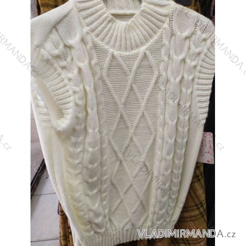 Women's Long Sleeve Turtleneck Dress (uni s-l) ITALIAN FASHION IM720011