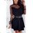 Dress with 3/4-sleeve ladies pocket (uni sl) ITALIAN Fashion IMWD20527