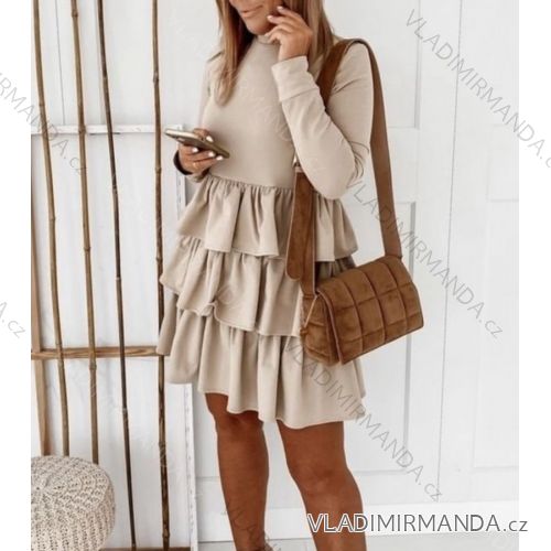 Dress with 3/4-sleeve ladies pocket (uni sl) ITALIAN Fashion IMWD20515