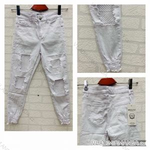 Leggings pants leatherette with zip (34-42) JEANS JWA20048