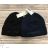 Women's warm winter fleece hat (ONE SIZE) WROBI POLAND PV919036