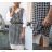 Sleeveless summer dress with ruffles women (UNI S / L) ITALIAN FASHION IMK20062