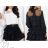 Dress with 3/4-sleeve ladies pocket (S/M ONE SIZE) ITALIAN Fashion IMWD20514