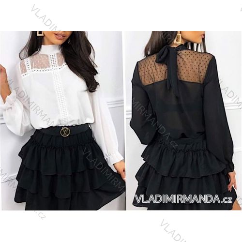 Dress with 3/4-sleeve ladies pocket (S/M ONE SIZE) ITALIAN Fashion IMWD20514
