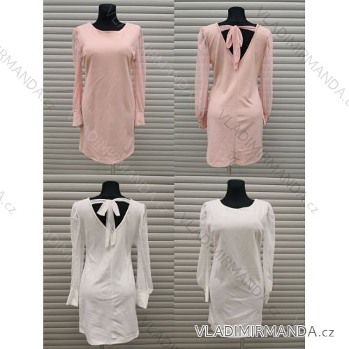 Blouse long sleeve with ruffles women (UNI S / L) ITALIAN FASHION IMK20159