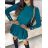 Blouse long sleeve with ruffles women (UNI S / L) ITALIAN FASHION IMK20159