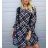 Blouse long sleeve with ruffles women (UNI S / L) ITALIAN FASHION IMK20159