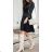 Blouse long sleeve with ruffles women (UNI S / L) ITALIAN FASHION IMK20159