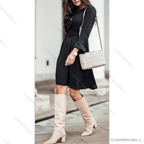 Blouse long sleeve with ruffles women (UNI S / L) ITALIAN FASHION IMK20159