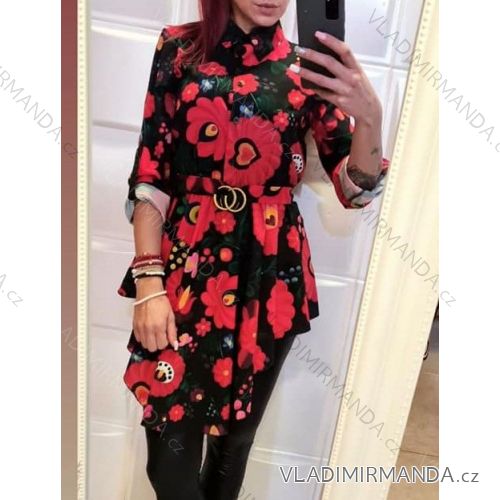 Blouse 3/4 sleeve with buttons (uni sl) ITALIAN Fashion IMM20206