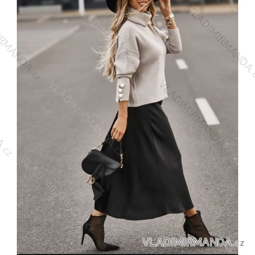 Dress with 3/4-sleeve ladies pocket (uni sl) ITALIAN Fashion IM3181746