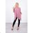 Dark pink oversize blouse