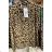 T-shirt turtleneck tiger long sleeve women (S / M ONE SIZE) ITALIAN FASHION IMM201300