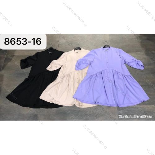 Dress with 3/4-sleeve ladies pocket (uni sl) ITALIAN Fashion IM3181746