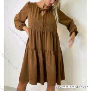 Summer long sleeve flowered dress (uni s / m) ITALIAN FASHION IMM200166