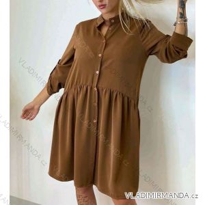 Summer long sleeve flowered dress (uni s / m) ITALIAN FASHION IMM200166