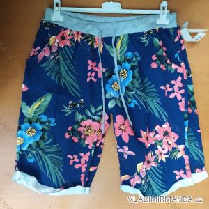 Sweatpants 3/4 short summer shorts women dot (uni s / m) ITALIAN MODE IM1319131