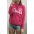 Sweatshirt long sleeve hooded women's Barbie (uni sm) IM219496