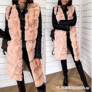 Women's fur vest (ONE SIZE) TURKISH FASHION TM11919310