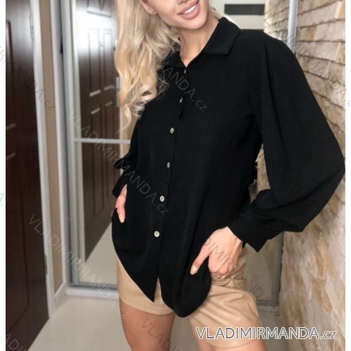 Women's long sleeve shirt (S / M ONE SIZE) ITALIAN FASHION IMWK21010