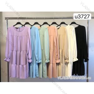 Women's Elegant Long Sleeve Dress (S / M ONE SIZE) ITALIAN FASHION IMWP21u3727