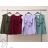 Blouse long sleeve with ruffles women (UNI S / L) ITALIAN FASHION IMK20159