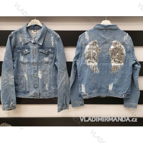 Women's denim jacket (S-XL) ITALIAN FASHION IMWD21155