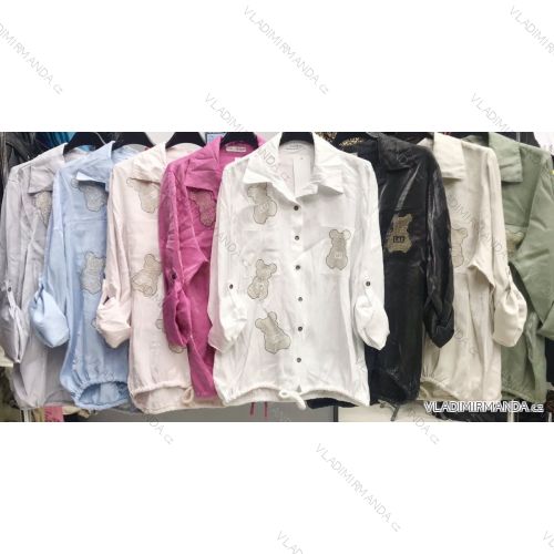 Dress with 3/4-sleeve ladies pocket (uni sl) ITALIAN Fashion IMWD20529