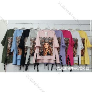 Dress with 3/4-sleeve ladies pocket (uni sl) ITALIAN Fashion IM3181746